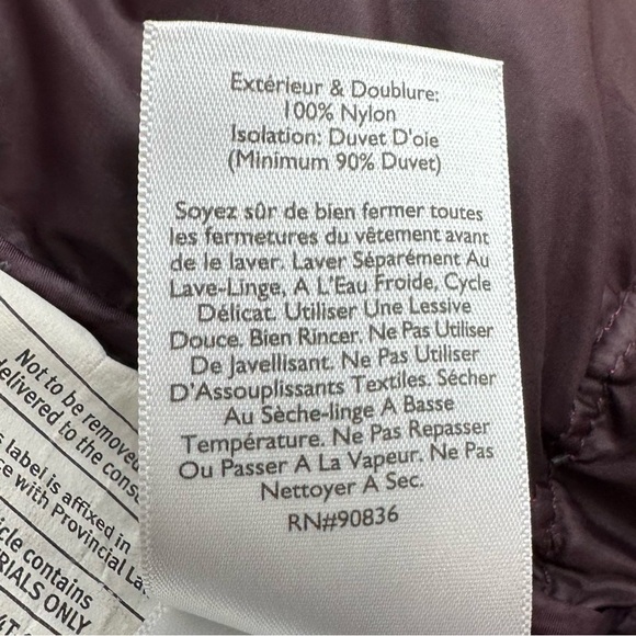 EDDIE BAUER First Ascent EB800 Down Filled Full-Zip Puffer Jacket in Magenta - Picture 14 of 16